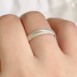 ✨NEW✨ペア　リング【セット】 結婚　指輪　S 925 シルバー　受注製作　リング　カップル 5枚目の画像