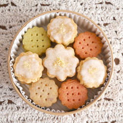 【オーガニック＆グルテンフリー＆ヴィーガン】米粉レモンクッキーミニ缶 4枚目の画像