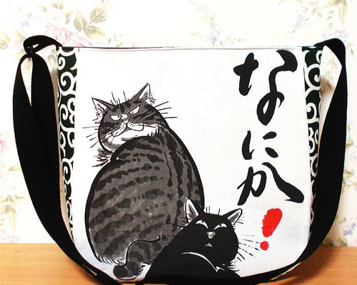 たぬぽん　和装バッグ　着物バッグ　ネコ　猫 たぬぽん様専用 和装バッグ 着物バッグ ネコ 猫