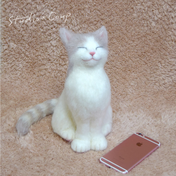 グレーのハチワレの子猫　Ryuguさまご依頼分 4枚目の画像