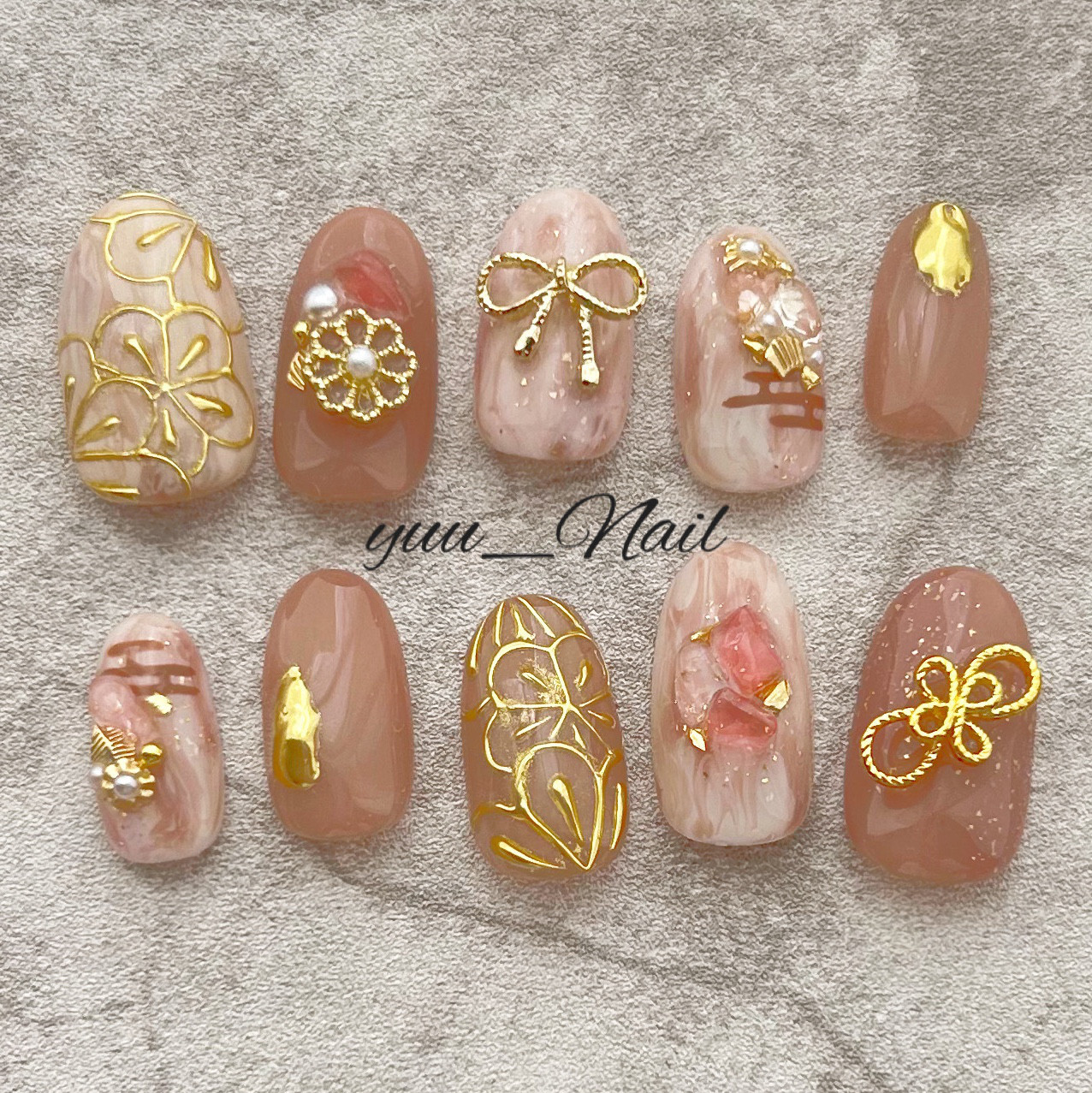 振袖ネイル 和柄ネイル | levil.nail
