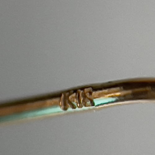 特価品セ K18刻印入り✨スリーピングビューティーターコイズピアス ピアス アクセサリー