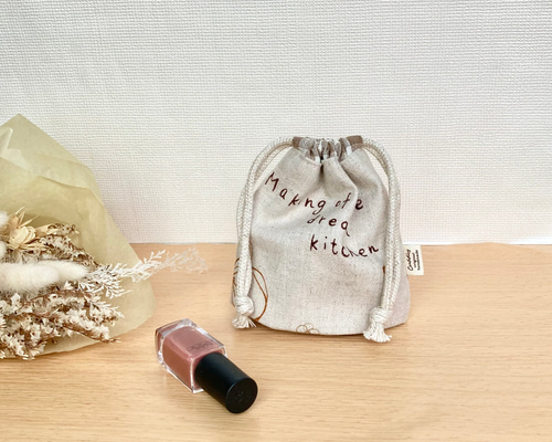 花柄巾着ポーチ SSサイズ 巾着袋 A'yanns 通販 16396798