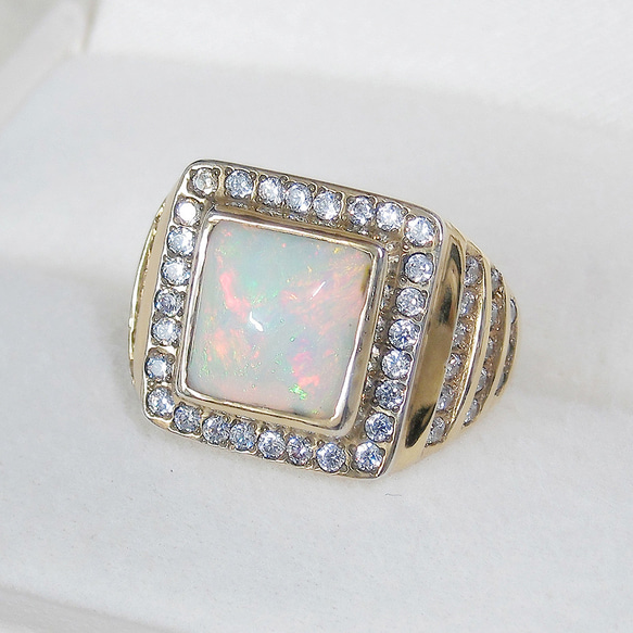 【LOOT】925/18k/10k バッカニア パイレーツ リング 天然石 eo-002-2.jpg