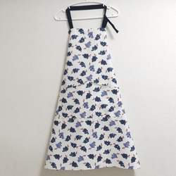 葡萄 サイズ・タイプが選べる 大人用エプロン 5枚目の画像