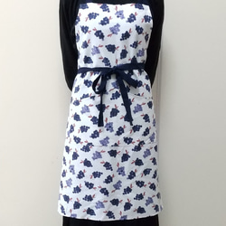 葡萄 サイズ・タイプが選べる 大人用エプロン 2枚目の画像