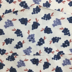 葡萄 サイズ・タイプが選べる 大人用エプロン 3枚目の画像