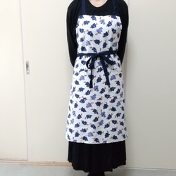 葡萄 サイズ・タイプが選べる 大人用エプロン 4枚目の画像