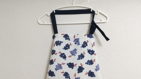 葡萄 サイズ・タイプが選べる 大人用エプロン 8枚目の画像