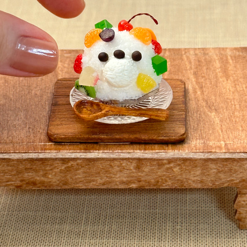 ♡ミニチュアかき氷オーダーページ♡ レジン｜2024夏の福袋 かき氷の素でかき氷を作ろう！｜ハンドメイド