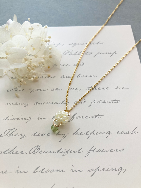 BLOOM ペリドット 向日葵 ネックレス BLOOM ペリドット 向日葵 ネックレス
