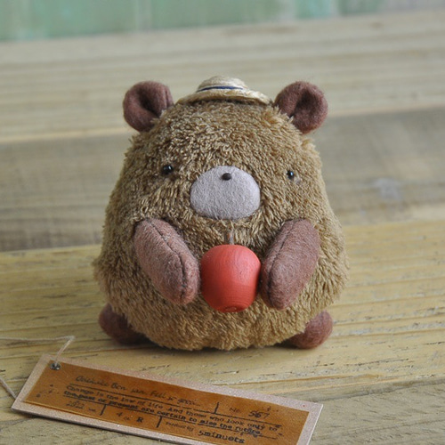 ハンドメイド・ミニチュアベア　ミニチュアテディベア　手作り　ぬいぐるみ　作家 Teddy Bear】Free Pattern - Small Teddy Bear that Fits