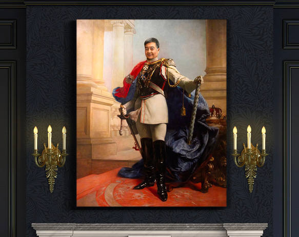 【オーダーメイド】写真からカスタムロイヤルキング天皇皇帝油絵スタイルの肖像画一点物 似顔絵 イラスト彼氏夫の贈り物誕生日 【オーダーメイド】写真からカスタムロイヤルキング天皇皇帝油絵スタイルの肖像画一点物 イラスト彼氏夫の贈り物誕生日 似顔絵 X1258247136(9555円)