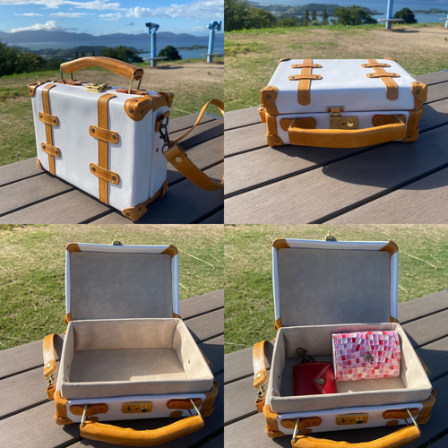 本革ミニトランクショルダー ショルダーバッグ Liora Trunk 通販