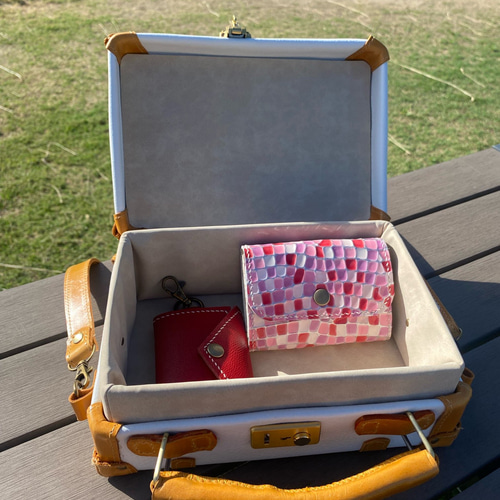 本革ミニトランクショルダー ショルダーバッグ Liora Trunk 通販