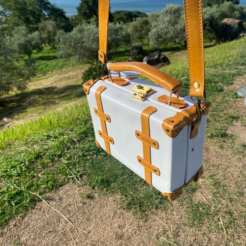 本革ミニトランクショルダー ショルダーバッグ Liora Trunk 通販