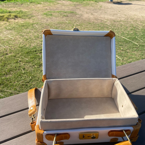 本革ミニトランクショルダー ショルダーバッグ Liora Trunk 通販