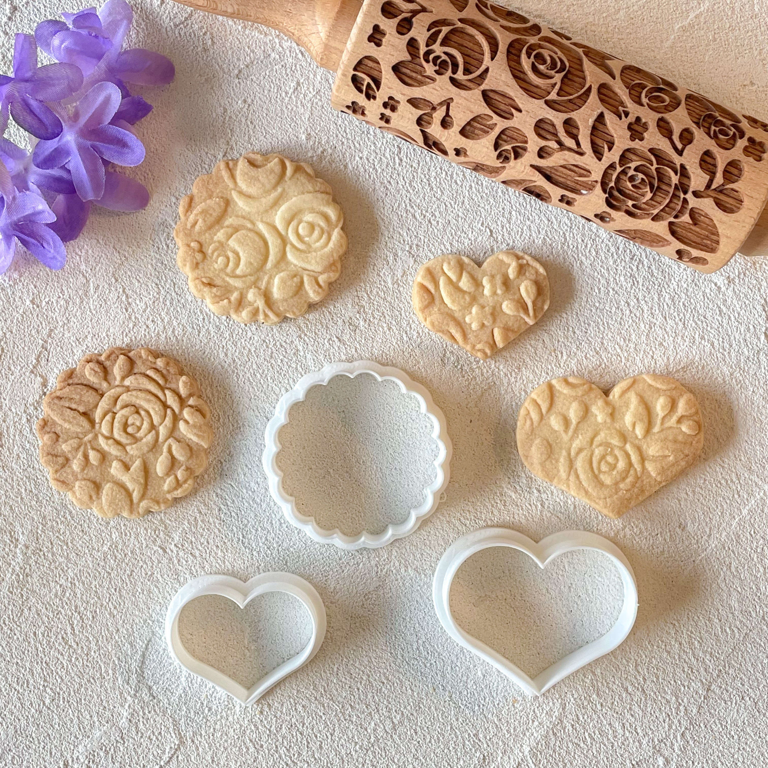 【新品】ポーランド輸入 クッキーローラーミニサイズ5本セット(バラ売OK)