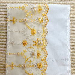 洗える刺繍半衿  リボン 8枚目の画像