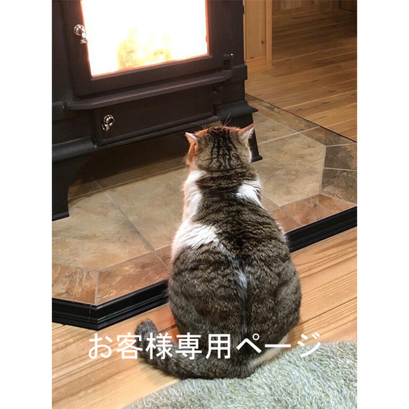 【お客様専用ページ_後ろ姿のまーちゃん】羊毛フェルト、猫ぬいぐるみ、フェルト猫、ペットメモリアル、オーダーメイド 5枚目の画像