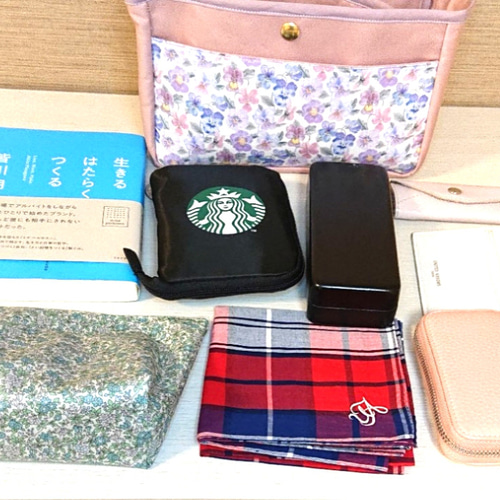送料無料】 新作☆バッグインバッグ リバティ 帆布 シンクオブミー