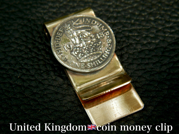 ＃M3  UK Coin Money Clip 2枚目の画像