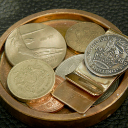 ＃M3  UK Coin Money Clip 1枚目の画像