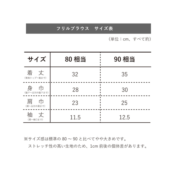 \褶邊泡泡袖生日襯衫/線條/數字短袖生日照片全家福全家福T卹 第7張的照片