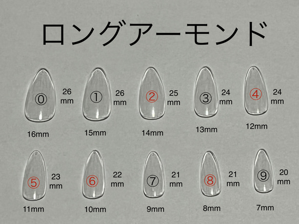 【送料無料】ネイルチップ　付属付き 2枚目の画像