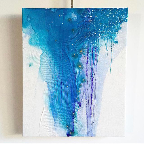 アートパネル】『splash 02』【原画】 絵画 KAZE_MACHI 通販