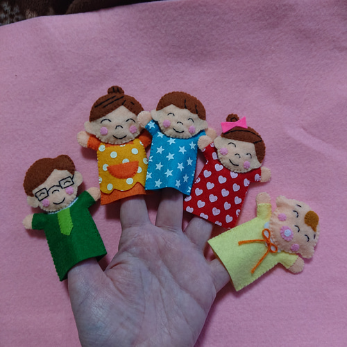 限定！【おはなしゆびさん】＆【どんな色が好き】指人形セット