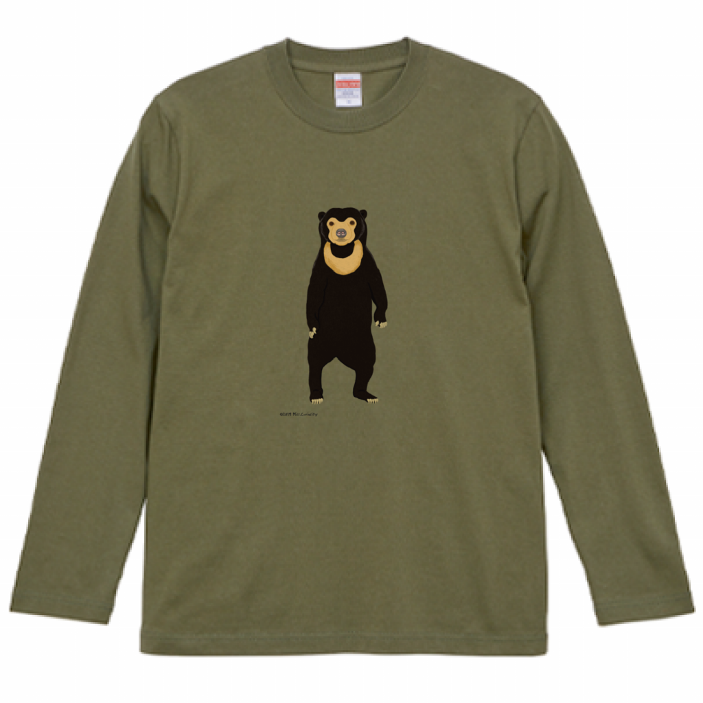 長袖Tシャツ　マレーグマ
