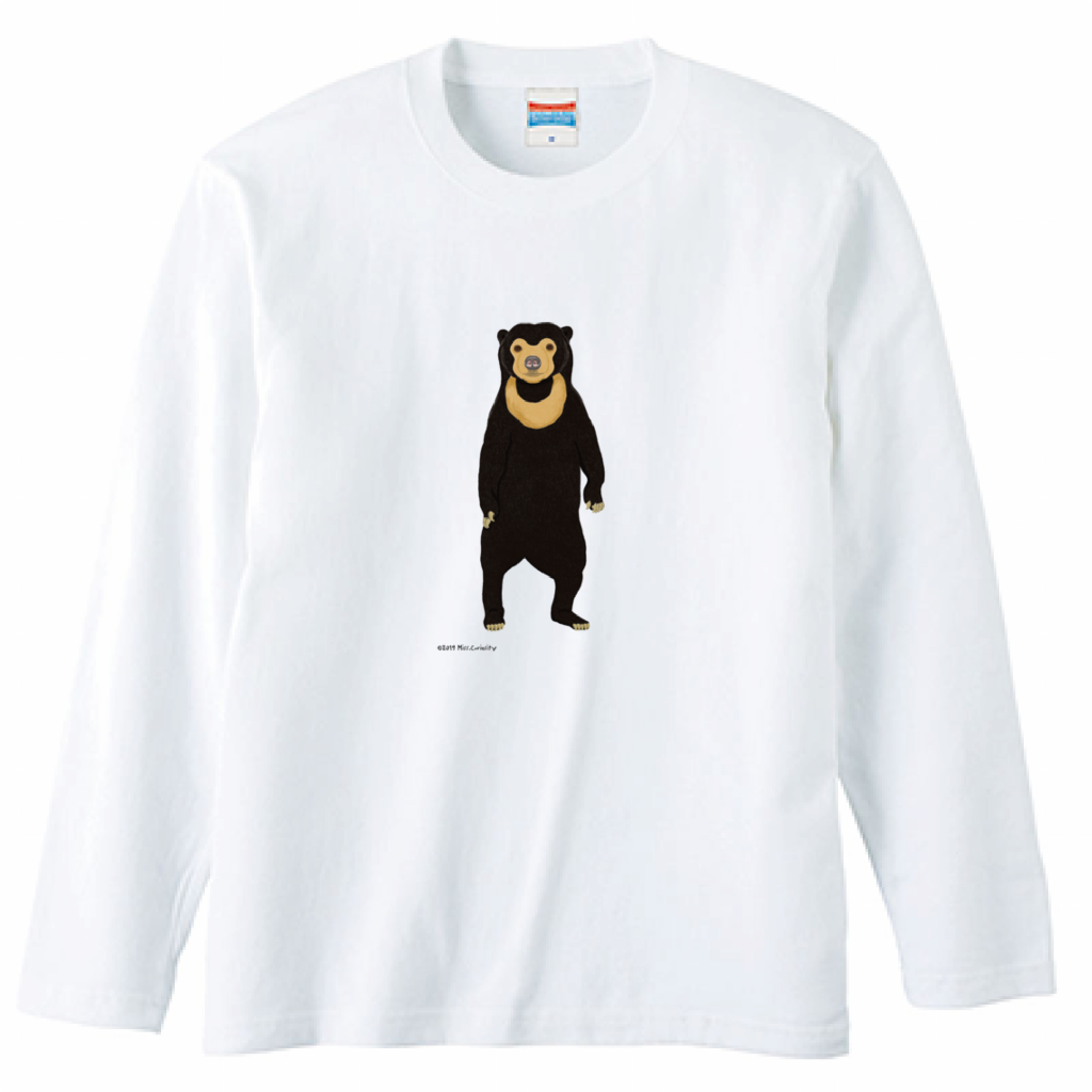 長袖Tシャツ　マレーグマ