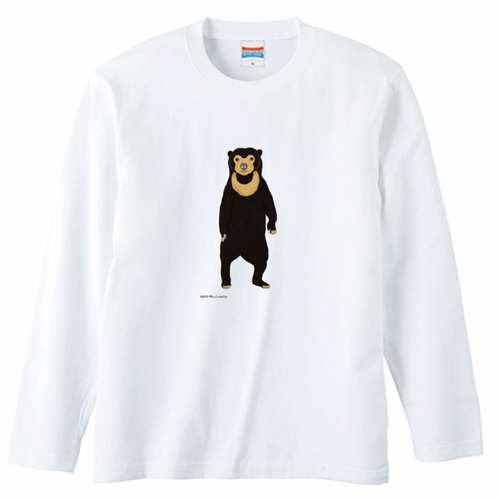 長袖Tシャツ マレーグマ Tシャツ Miss.Curiosity 通販 16398500