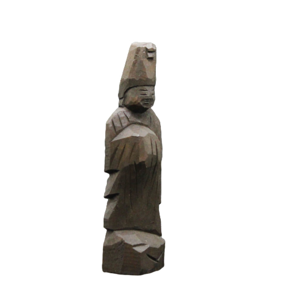 馬頭観音（14cm bt4419） 仏像 円空仏 摸刻 木彫 1枚目の画像