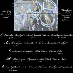 [喜馬拉雅石英、鑽石、三通豐盈手鍊(A/B/C)] 第3張的照片