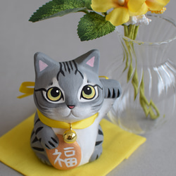 猫侍の猫耳兜（トラ猫）【受注製作】ご注文前にメッセージで納期