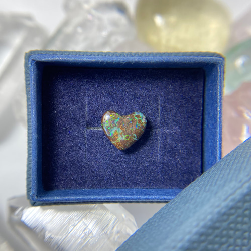 ハート型パープルピアス(片耳用) ハートピアス｜ボディピアス凛【公式】