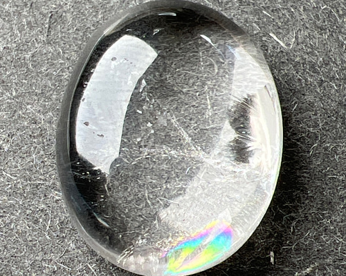 ヒマラヤレインボー水晶 ☆ヒマラヤ産 極上☆虹入り水晶玉カット☆23.5mm/83.2ct