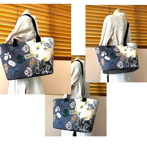 ハンドメイド　マルシェトートバッグ　ミナペルホネン　go! creema限定、ミナペルホネン Quartet、 マルシェトートバッグ トート