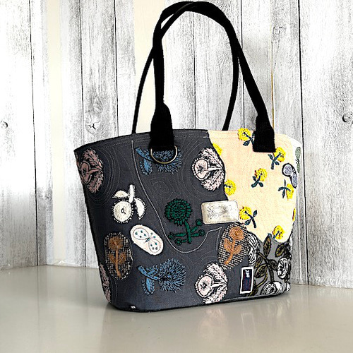 creema限定、ミナペルホネン Quartet、 マルシェトートバッグ トート