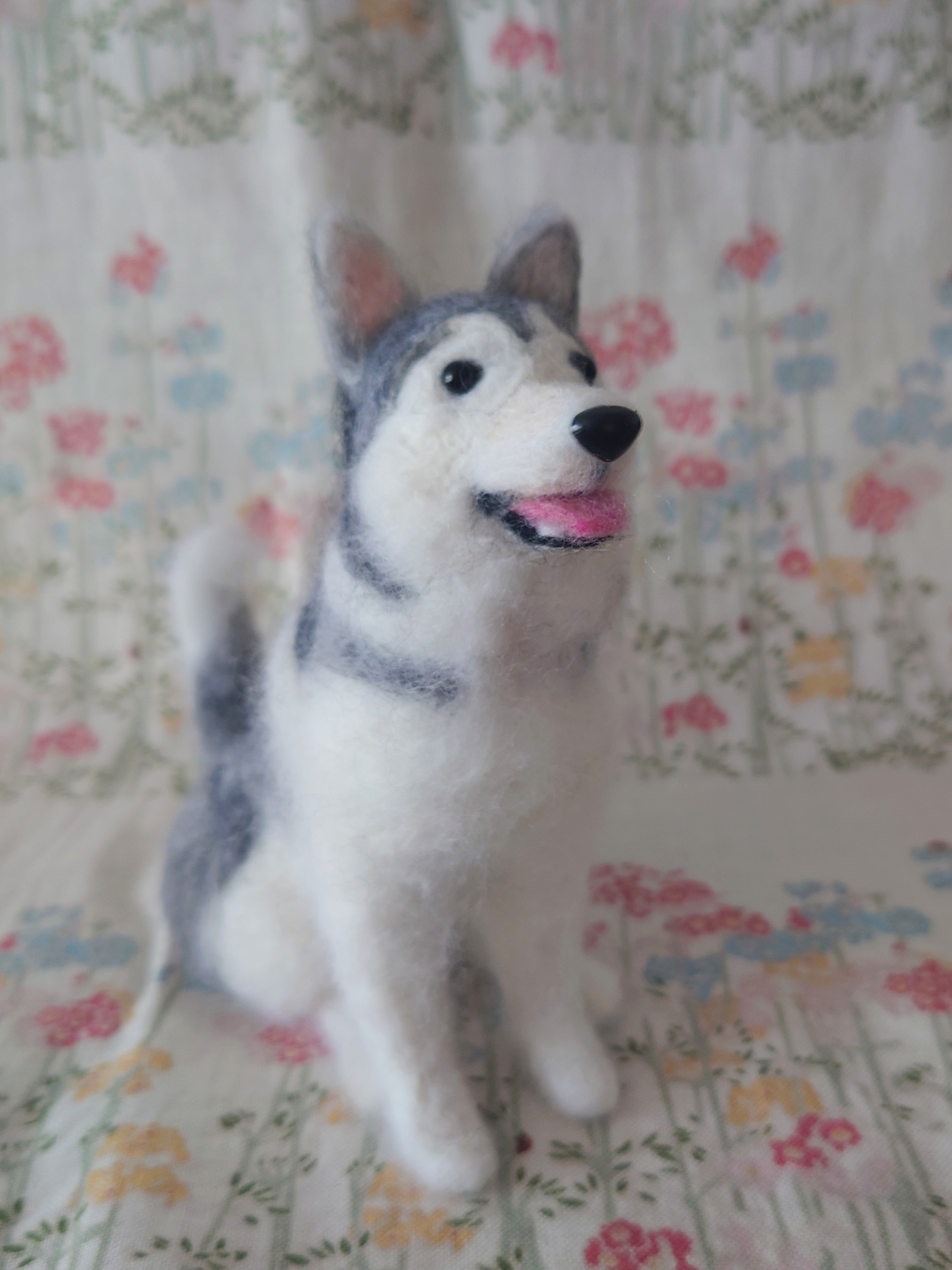 sachi様ご依頼品 ハスキー犬 羊毛フェルト mi-wa 通販 16399794