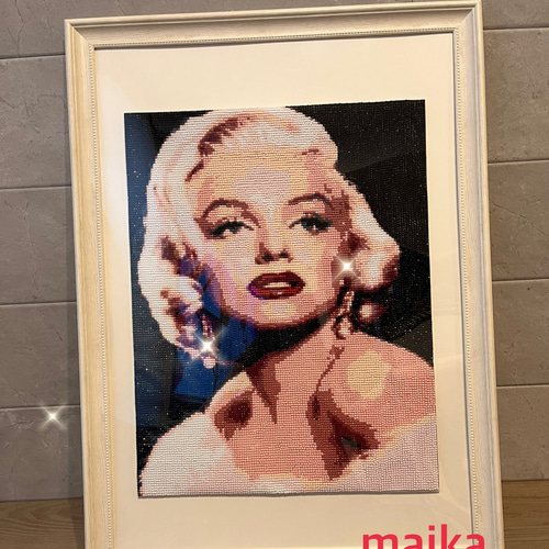 マリリンモンローアート作品 絵画 デコ師 舞香 通販 16399811 マリリンモンローアート作品 絵画 デコ師 舞香 通販 16399811