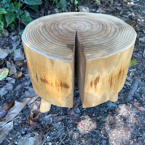 切り株テーブル オークカラーver. 【現品】 その他家具 工房