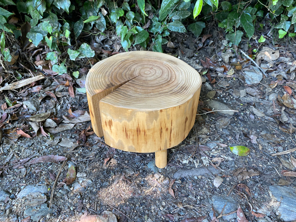 切り株テーブル オークカラーver. 【現品】 その他家具 工房 FALCON