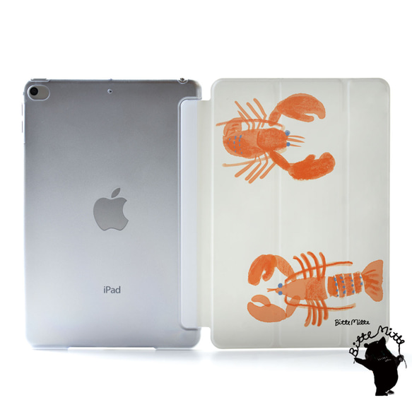 龍蝦 iPad 保護殼 iPad 保護殼 iPad 保護殼 iPad 10.9 10 代 mini6 *刻名字 第1張的照片