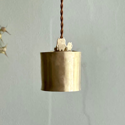 ♡親子猫の読書　ランプ ベージュシェード♡ ♡親子猫の読書 ランプ ベージュシェード♡ ライト・照明