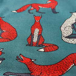 森のクッションⅡ S size fox design -ヒノキの香 - 7枚目の画像