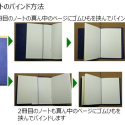 ダイアログノートサイズカバー/Bランク傷ありアウトレット/色：アラスカグリーン/カバーのみ/DFN-ALGB002 9枚目の画像