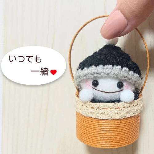 新作*SnowMan*選べるカラー*Creema*冬支度ハンドメイド*フェルト